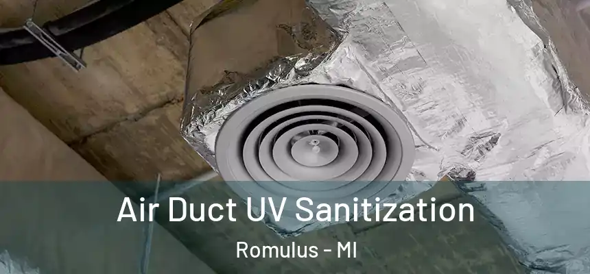  Air Duct UV Sanitization Romulus - MI