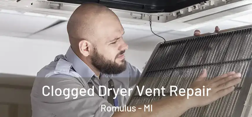  Clogged Dryer Vent Repair Romulus - MI
