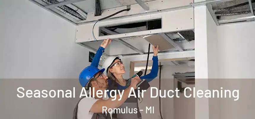 Seasonal Allergy Air Duct Cleaning Romulus - MI